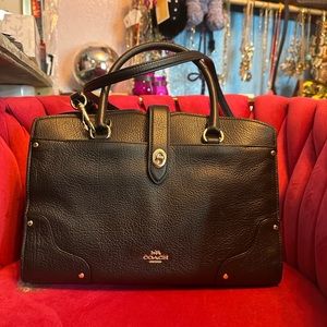 Beautiful black coach bag brand new with tags